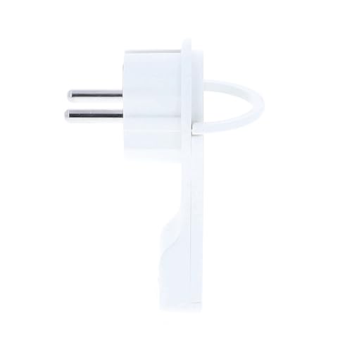 as - Schwabe Flachstecker - Schutzkontaktstecker mit doppeltem Schutzkontakt - Anschluss Leitungen bis max. 1,5mm² - extrem flach - einfaches Herausziehen durch Bügel - 230V, 16A - IP20 - weiß, 45030