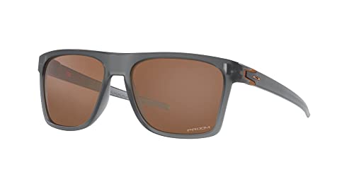 Image of Oakley Sunglasses for Men - OO9100 Leffingwell Rectangular Sunglasses PRIZM Lenses