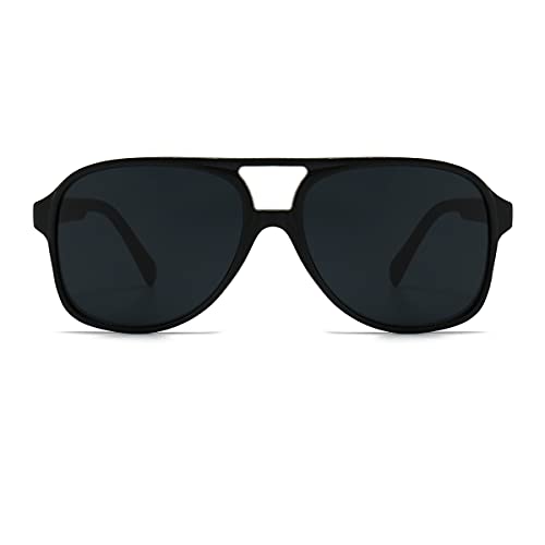 Dollger Retro Aviator Polarized Sunglasses for Women Men Classic Large Frame Vintage 70s Sunglasses2