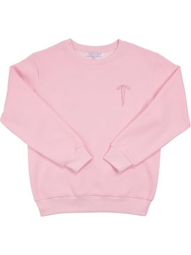 Simply Southern Faith Over Fear with Bows, Youth Crew Neck Sweatshirt2