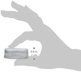By Annie 3/4In X 2Yd Pewter Fold-Over Elastic image 3