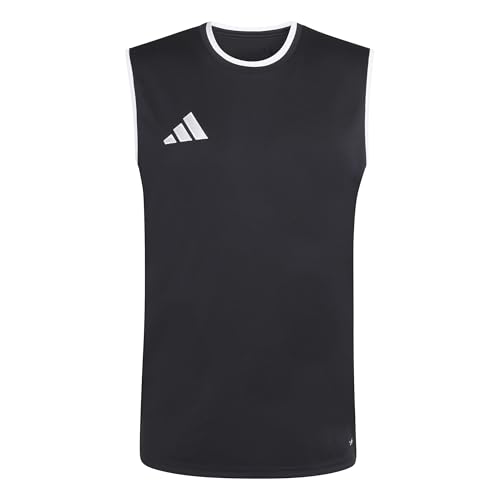 adidas Herren Entrada26 Sleeveless Jersey, Black/White, S
