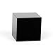 KatLin Decorative Ornaments Natural Black Obsidian Quartz Crystal Polished Cube (Size : 90MM)