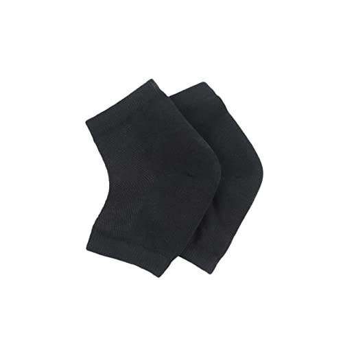 minkissy Dry Cracked Foot Relief 3 Pairs Gel Heel Sleeves for Women Men Moisturizing Softening Socks