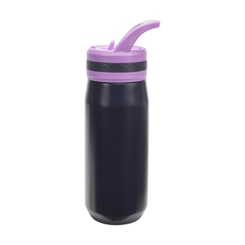 Image of PUMA unisex-adult 18oz Insulated Stainless Steel Water Bottle With Straw & Carry Handle