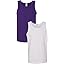 Purple/White