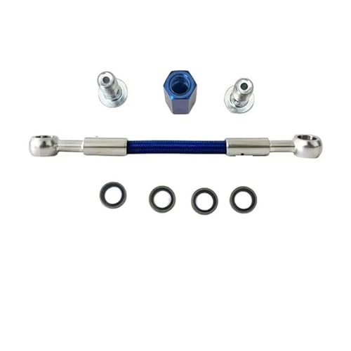 Extensión manguera de freno de 180cm para rutas largas en moto con conectores M10x1