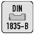 Alpen 139403240100 Dovetail Cutters Din 1833C Fl 32mm/45°