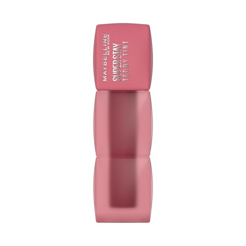 Maybelline New York, Super Stay Teddy Tint, Textura Suave e Intensidad de Color Modulable, 4 Formas de Aplique, Ligero en los Labios, Hasta 12h de duración, No Transfiere, Tono: Kneehigh 55