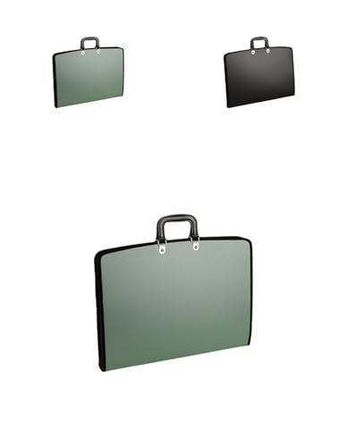 ZekonoA3���}�P�[�X ��e�ʑϖ��Ր��t�@�C���o�b�O PVC�f�� �h���{�[�h���[�p �h�L�������g�}�b�v�P�[�X (A3-�_�[�N�O���[�� F6121)