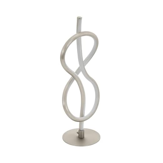 B.K.Licht LED Tischleuchte I Stofflampe taupe, matt-nickel I E14 I Tischlampe I Nachttischlampe mit Schalter I IP20 5 EGLO LED Tischlampe Novafeltria, 1 flammige Tischleuchte, Nachttischlampe aus Stahl, Aluminium und Kunststoff, Wohnzimmerlampe in Nickel-Matt, weiß, Lampe mit Schalter