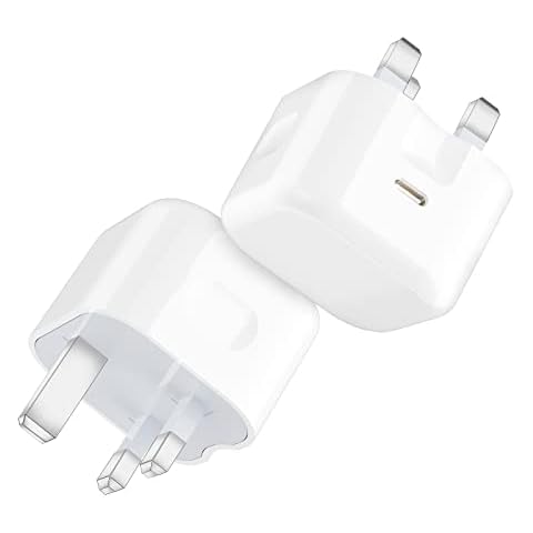 USB C Fast Charger Plug with 20W for iPhone 14/14 Plus/14 Pro/14 Pro Max / 13/13 Pro/13 Pro Max,13 12 Mini 11 SE 2020 XS XR X, iPad, AirPods Pro,USBC PD Mains UK Type C Wall Charging Power Adapter Cover