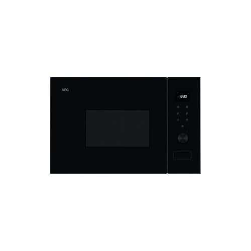 AEG OS5MG20EB Horno Microondas Integrable, 20 L, 800 W, Función Grill, Display LED Táctil,...