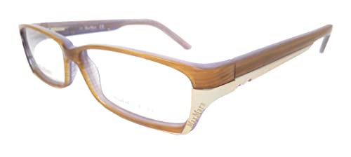 Max Mara - Montura de gafas - para mujer Giallo E Rosa Trasparente 50