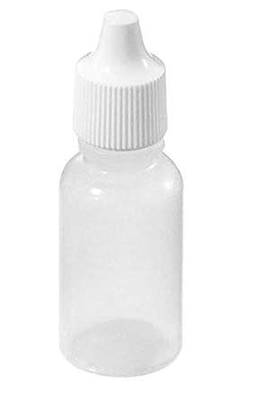 10PCS 15ml Empty Plastic Dropper Bottle Squeezable Eye Liquid Dropper Bottles Small Dropper