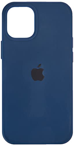 Image of Apple iPhone 12 mini Silicone Case with MagSafe - Deep Navy
