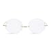 Darice Bulk Buy DIY Doll Glasses Acrylic Oval Lens 4 inches (3-Pack) 1299-65