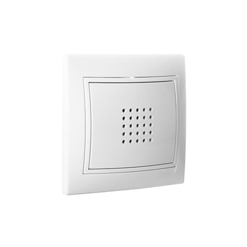 Timbre zumbador Blanco 83 x 81 x 10 mm