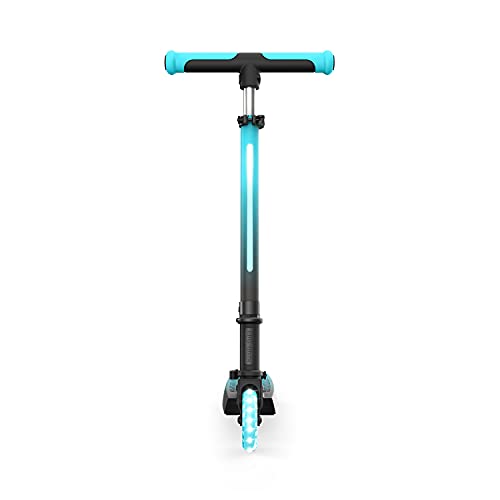 Jetson Scooters - Juno Kick Scooter (Blue) - Collapsible Portable Kids Push Scooter - Lightweight Folding Design with High Visibility RGB Light Up LEDs on Stem and Wheels by Jetson - Image 7
