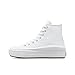 Produktbild Converse Sneaker 568498C Chuck Taylor All Star Move HI White Natural Ivory Black, Groesse:38 EU