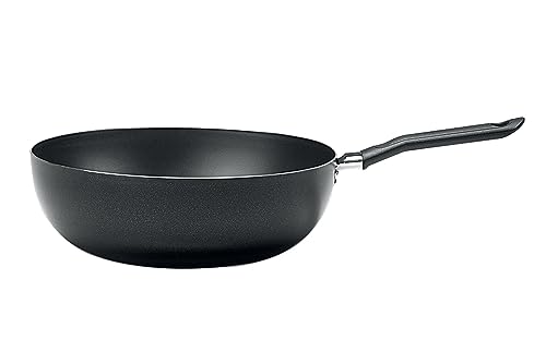 Wok Ebony, 28Cm, 4,1L, BRINOX REVESTIDOS, Preto