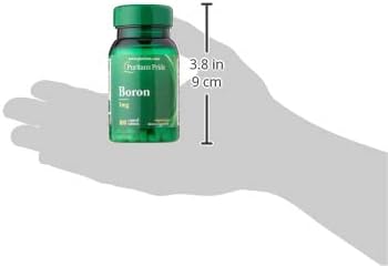 Puritan's Pride Boron 3 mg Tablets, 100 Count