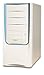 Price comparison product image Evercase Standard Beige/Blue ATX Tower Chassis. ECE4252 Blue. NO PSU