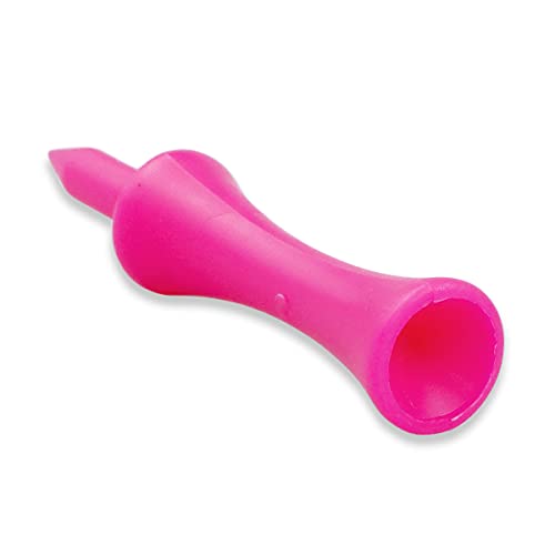 Zivisk-tee-de-Golf-Plastico-100-Piezas-Rosa-57mm