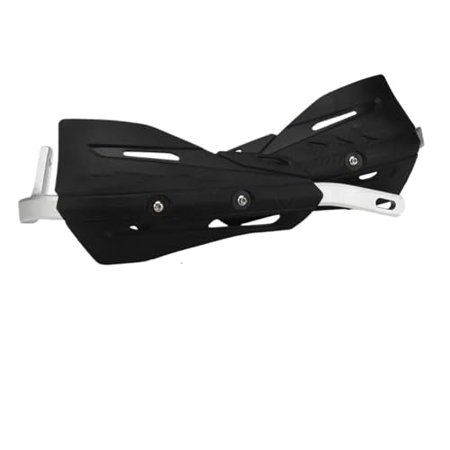 Protège-mains guidon universels 22mm 28mm noirs pour protection moto