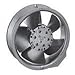 EBM-PAPST W2E143-AA09-88 AC Fans TUBEAXIAL RD172x51mm 230VAC 260CFM, 29W, 60dBA, BB, 2 Terminals, Al Frame, Steel Blade