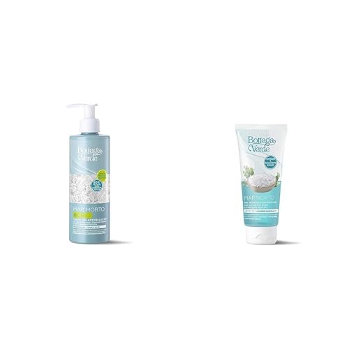 Bottega Verde - Set Mar Morto con Gel Tensore Zone Critiche 200 ml e Crema Gel Anticellulite CRIO 300 ml - Routine Completa Rassodante e Rimodellante