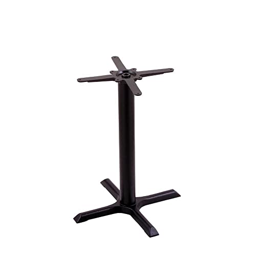 Holland Bar Stool Co. 211-22 Table Base, Black Wrinkle