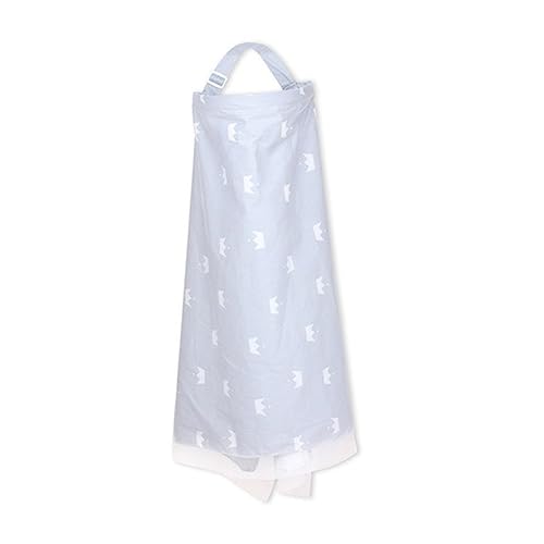 Garneck Breathable Multi Functional Nursing Cover Privacy Cloak for Breastfeeding Car Seat Canopy Stroller Protection Present for Moms Crown Design