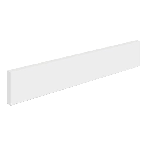 ARIEL 22'x4' Pure White Quartz Vanity Top Side Splash