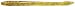 Zoom Bait Finesse Worm Bait-Pack of 20 (Watermelon Orange, 4.75-Inch)