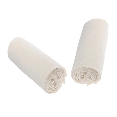 Ciieeo 2piezas Tela Filtrante De Queso Blanca Paños Para Colar Productos De Soja Herramienta Práctica Para Hacer Tofu y Cuajada De Leche