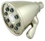 Fire Hydrant Spa Plaza Ultimate 8 Jet Shower Head ©™ in Satin Nickel/Brushed Nickel