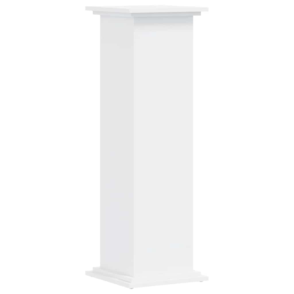 vidaXL Plant Stand, Plant Pot Stand for Indoor Living Room, Plant Holder for Decorative, Flower Stand Flower Pot, White Engineered Wood