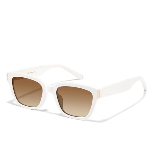 Lunettes de soleil femme acétate UV400 tendance monture solaire grand angle chic