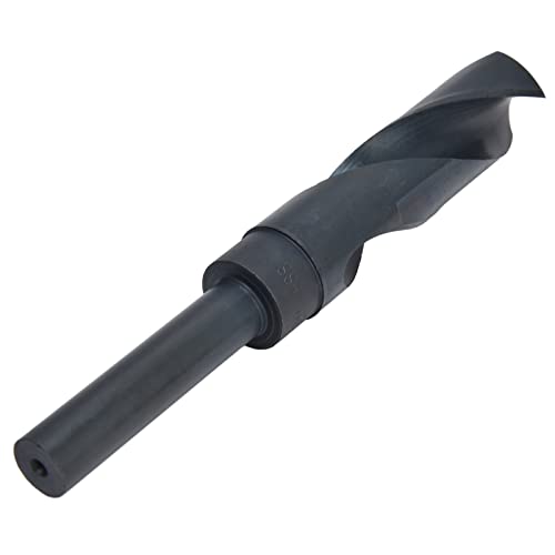 HSS Drill Bits, High Speed Steel Drill Bit, Reduced Shank Drill Bits - 1/2 Inch Shank - 21.5mm/0.85in - for, Reduced Shank Drill Bits