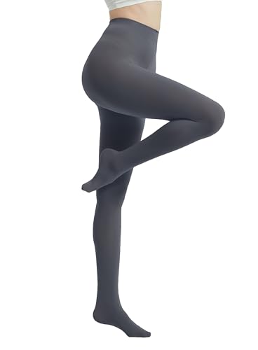 Image of 80D Semi Opaque Tights for Women Stretchable High Waist Womens Stockings Soft Pantyhose with 20+ Colors