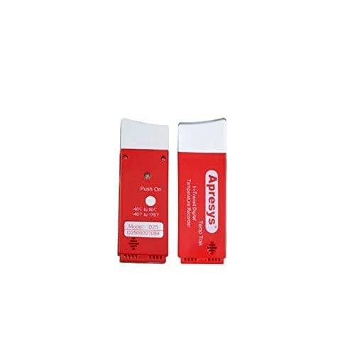 Single Use/Disposable Temperature Datalogger for Food Industries,Vaccine Box, Pharmaceuticals, Cold Chain, Cold Storages Model No: D99 (Pack of 10)