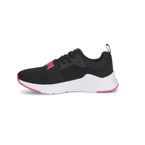 PUMA Kids Girls Wired Run Lace Up Sneakers Shoes Casual - Black - Size 6.5 M3