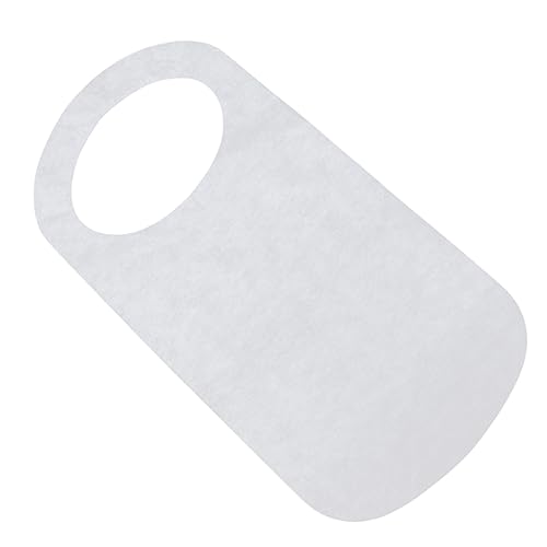 Cabilock 100pcs Disposable Nonwoven Working Aprons Waterproof Thicken Sleeveless Heat Proof for Cooking Kitchen Restaurant