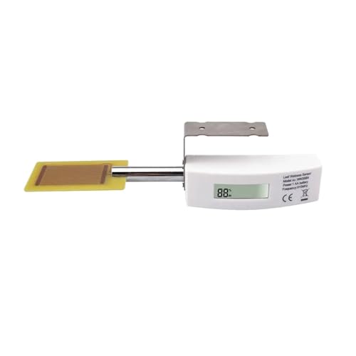 SHYISY Sensor de Humedad de la Superficie de la Hoja en el follaje WN35 con Pantalla LCD, Sensor de Humedad de la Hoja, Compatible con hasta 8 Canales (Color : Europe 868MHz)