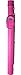 Casemaster Q-Vault Supreme Billiard/Pool Cue Hard Case, Holds 1 Complete 2-Piece Cue (1 Butt/1 Shaft), Pink
