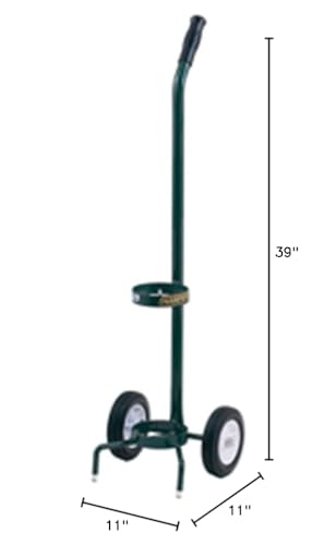 Carretilla Harper MG-DE21 para cilindros oxígeno pequeños miniatura 2