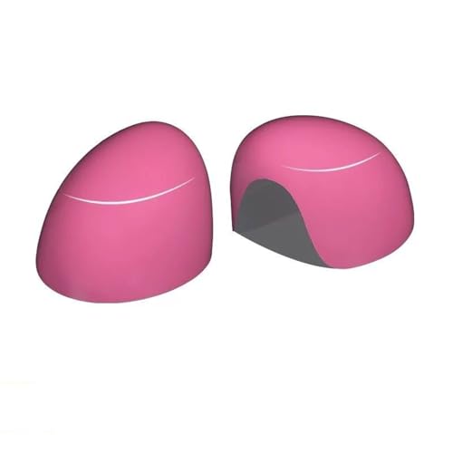 Ԃ̃obN~[Lbv̌ For Mini For Cooper For One S JCW F56 F55 Door Rear View Mirror Covers Stickers Car-styling Decoration(2 Left ru