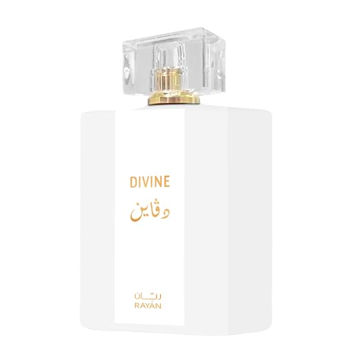 RAYAN DIVINE Perfume for Women - Long Lasting Arabian Eau De Parfum, 100mL (3.34 Fl oz), White Floral Garden, Jasmine, Orange Blossom, William Pears & Amberwood - Ideal Gift for Her for Ramadan & Eid - Image 5