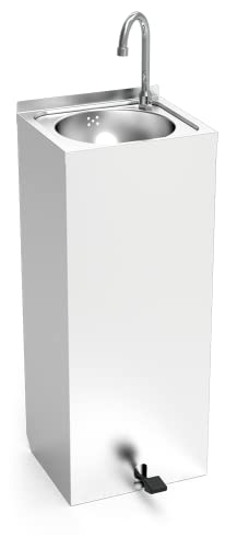 Lioninox Lave-Mains Autonome INOX Portable XS-e 350x300x850 mm